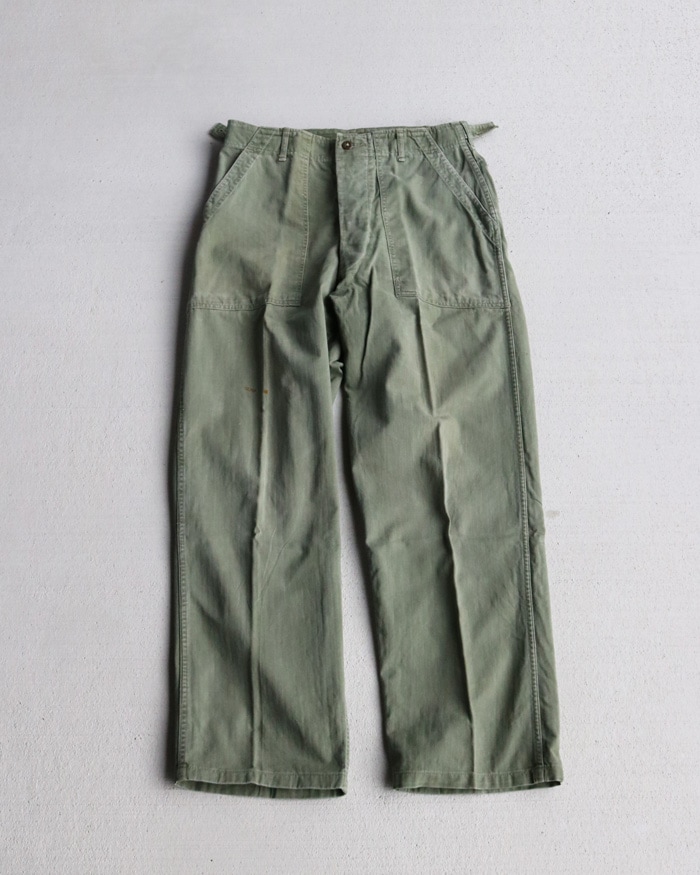Vintage 50s U.S.ARMY M-47 HBT Trousers (W32xL31)