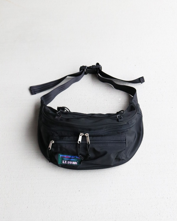 Vintage 90s Black L.L.BEAN Deluxe Fanny Pack