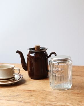 "TEA" Glass Jar��"TEA" ���饹���㡼