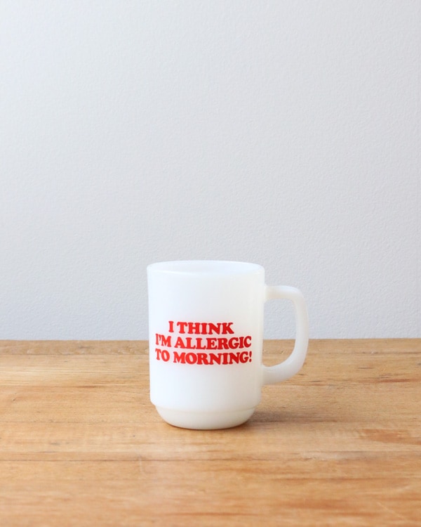 FIRE KING SNOOPY Mug |FIRE KING スヌーピー マグ