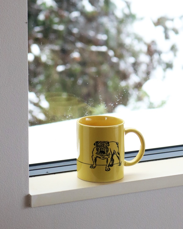 "MIRKA" Bulldog Mug |"MIRKA" ブルドッグマグ