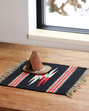 Indian Mini Place Mat / A｜インディアン柄のマット A