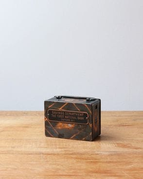 Gold Indian Coin Bank｜インディアンのコインバンク