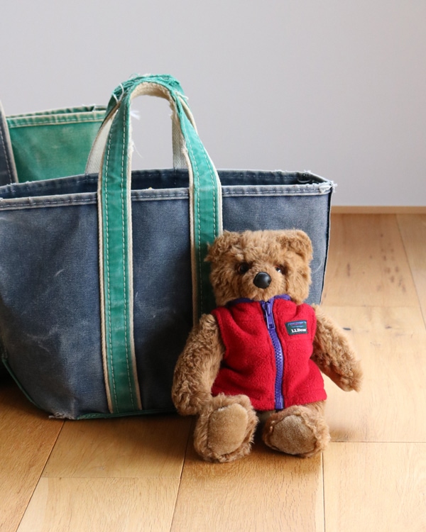 llbean teddy bear コラボ ぬいぐるみ ダウンベストベア 90s llbean