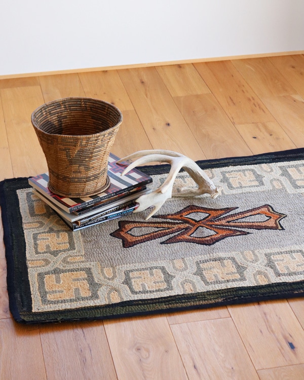 Pre-WWⅡ Double-Faced Hooked Rug|戦前期の両面仕様フックドラグ