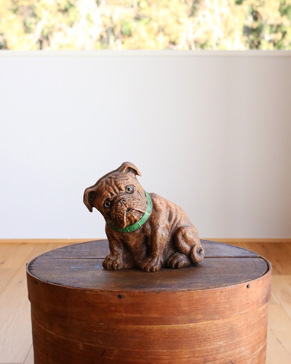 Chalkware Bulldog Ornament A｜チョークウェア ブルドッグオーナメント A