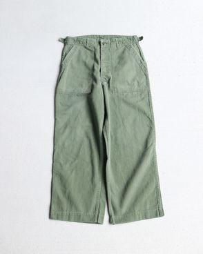 Vintage 60s U.S.ARMY Sateen Trousers OG-107 (W30xL27)