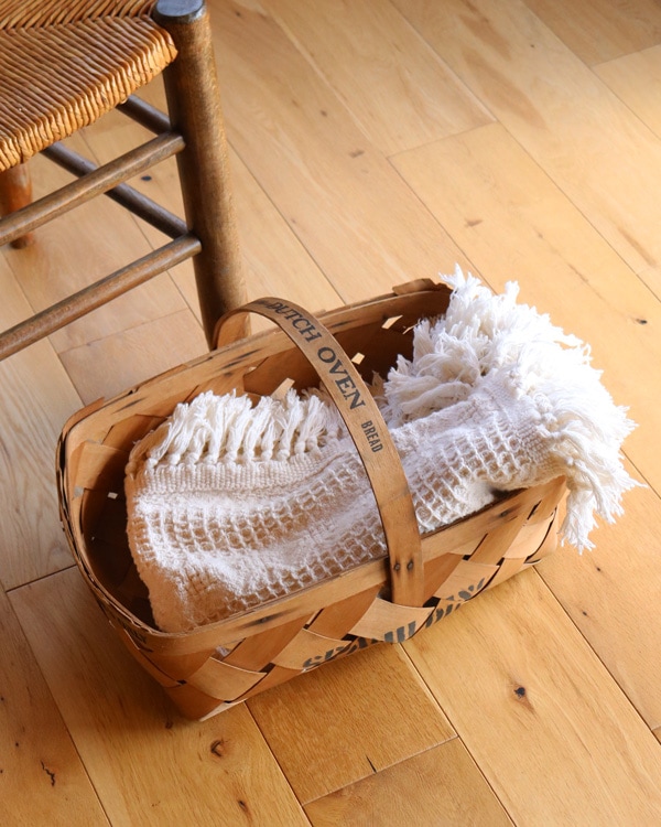 Natural Cotton Throw Blanket｜ナチュラルコットンのスローブランケット