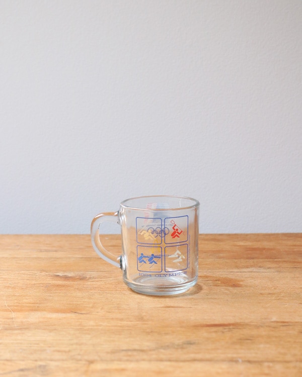 1984 Olympic Glass Mug by McDonald’s B|1984年 オリンピック マクドナルド ガラスマグ B