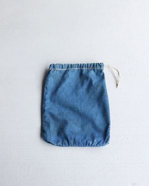 Vintage 80s Denim Ditty Bag 