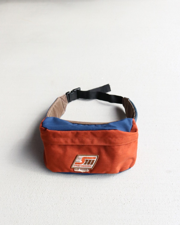 Vintage 80s Colorblock SPORTSMASTER Waist Pack