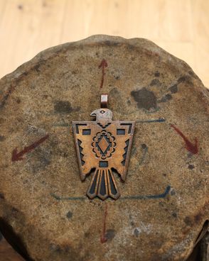 Copper Thunderbird Charm / 1970s�å��åѡ� ��������С��� ���㡼���1970ǯ���