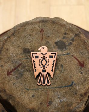 Copper Thunderbird Brooch / 1970s �� ���åѡ� ��������С��� �֥�������1970ǯ���
