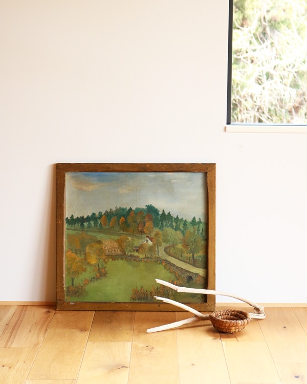 Landscape Oil Painting / 1940s|ランドスケープ オイルペインティング(1940年代)