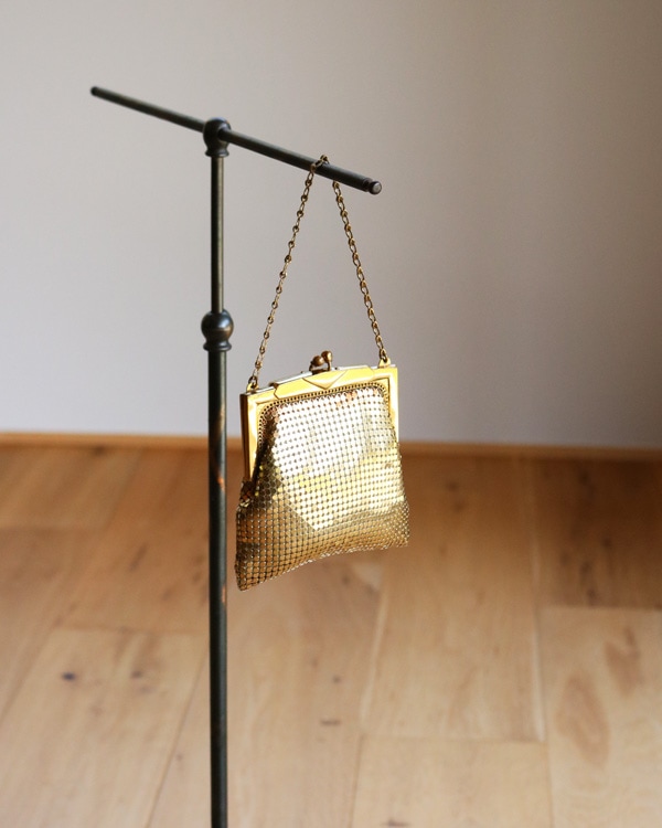 "WHITING & DAVIS CO." Gold Chain Purse｜"WHITING & DAVIS CO." ゴールドチェーンパース