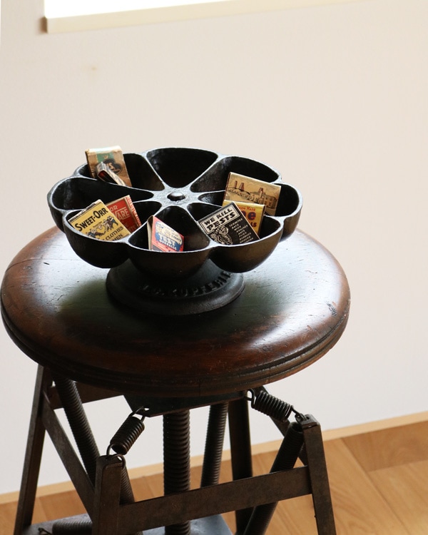 1910s "J.C. KUPFERLE" Cast Iron Parts Cup｜1910年代 J.C. KUPFERLE社製 インダストリアル キャストアイアン パーツトレイ
