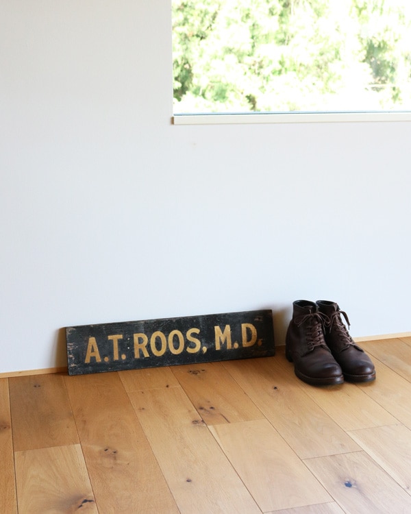 c.1930s "A.T.ROOS,M.D." Trade Sign｜1930年代頃 “A.T. ROOS, M.D.” トレードサイン
