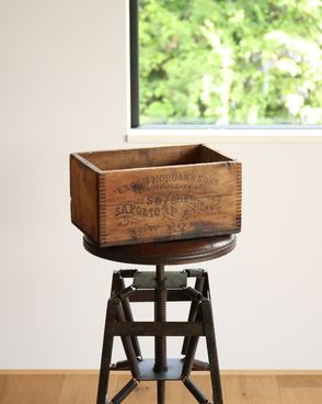 c.1910s ��SAPOLIO�� Wooden Soap Box��1910ǯ�庢 ��SAPOLIO�� ���������ץܥå���