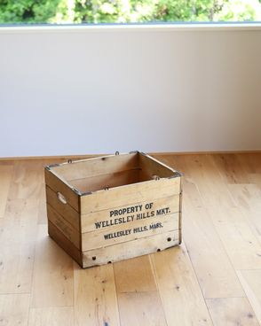 Wire Sewed Folding Wood Box B�å磻�䡼�֤����ޤꤿ������Ȣ B
