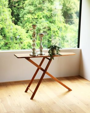 ビンテージ　木製折りたたみアイロン台 c.1930s Folding Ironing Board｜1930年代頃折りたたみアイロン台