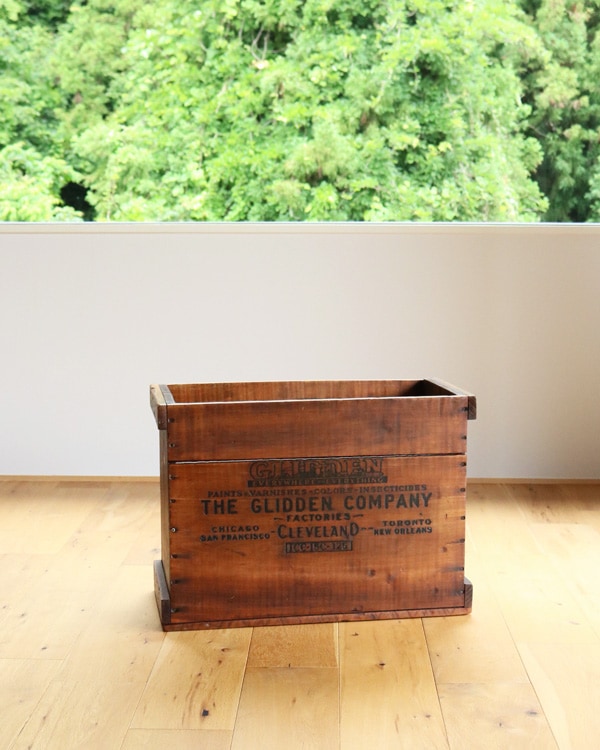 c.1930s "GLIDDEN" Shipping Crate|1930年代頃 "GLIDDEN" 木製輸送箱