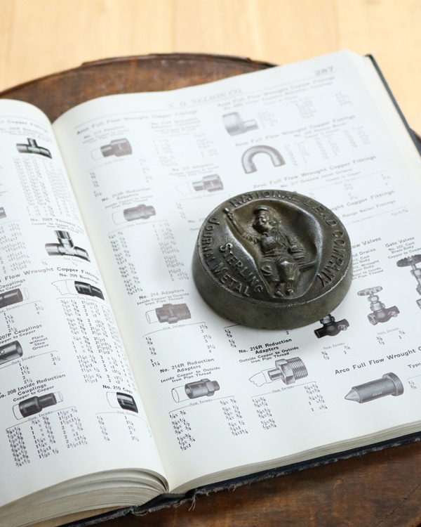 c.1930s "National Lead Company" Advertising Metal｜1930年代頃 "NATIONAL LEAD COMPANY" アドバタイジングメタル
