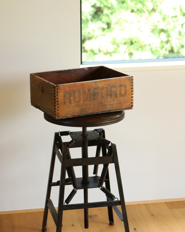c.1920s "RUMFORD" Baking Powder Wooden Box A｜1920年代頃 "RUMFORD" ベーキングパウダー 木箱 A