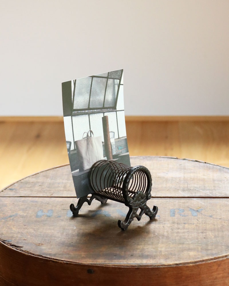 c.1900s "DIAMOND" Cast Iron & Wire Letter Holder｜1900年代頃 "DIAMOND" キャストアイアン＆ワイヤー レターホルダー