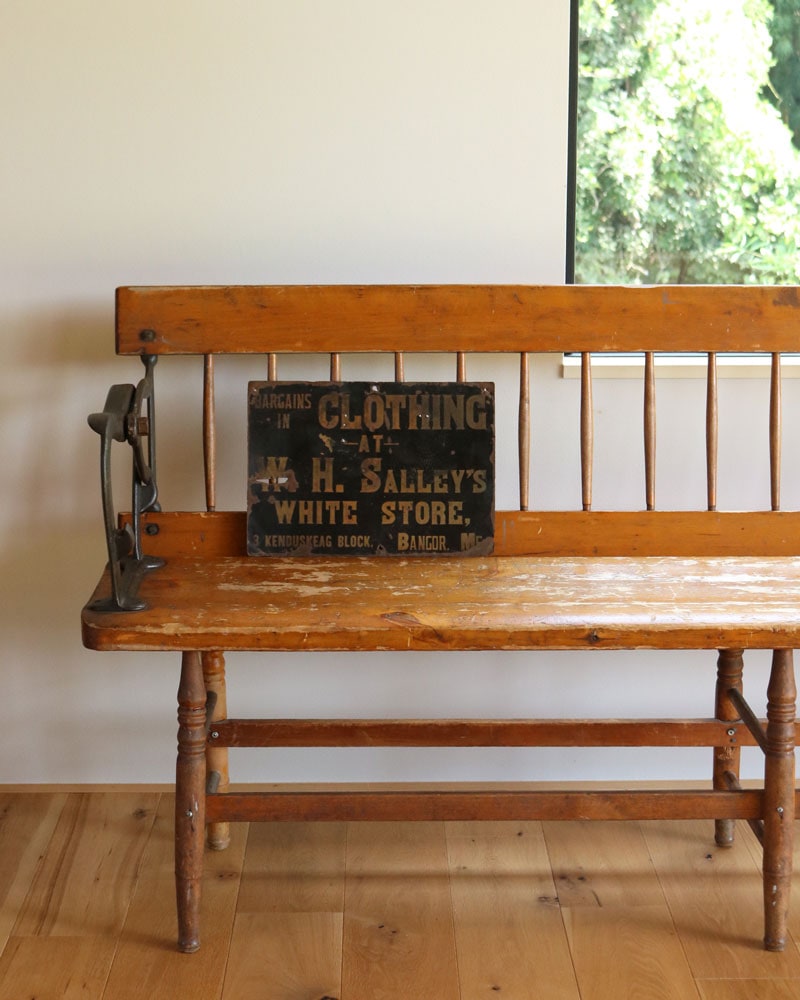 c.1900s “W.H. SALLEY’S WHITE STORE” Trade Sign｜1900年代頃 “W.H. SALLEY’S WHITE STORE” トレードサイン