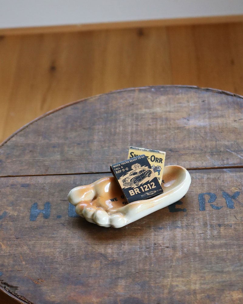 c.1970s California Souvenir Foot Dish｜1970年代頃 カリフォルニア スーベニア フットディッシュ