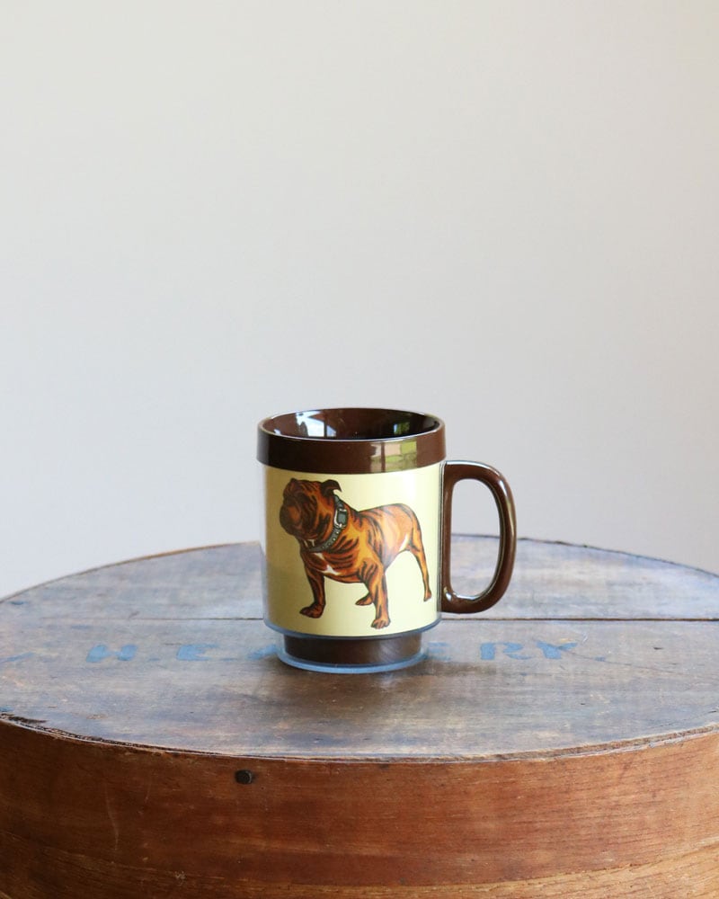 c.1970s Thermo-Serv Bulldog Mug｜1970年代頃 Thermo-Serv ブルドッグマグ