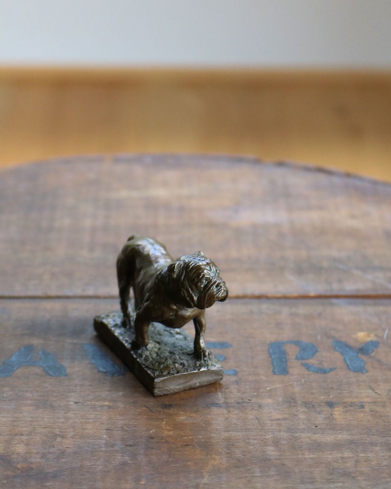 c.1970s Bulldog Figurine｜1970年代頃 ブルドッグ フィギュア