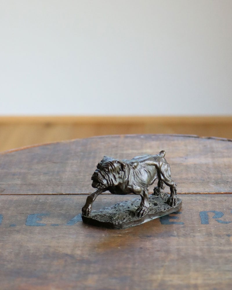 c.1970s Bulldog Figurine｜1970年代頃 ブルドッグ フィギュア