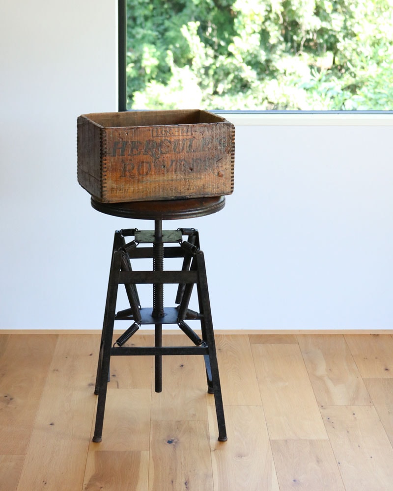 c.1920s “HERCULES POWDER CO.” Wood Crate｜1920年代頃 “HERCULES POWDER CO.” ウッドクレート