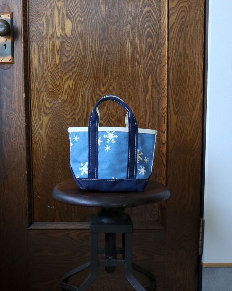 c.1990s L.L.Bean “BOAT AND TOTE” Snowflake Mini｜1990年代頃 L.L.Bean “ボートアンドトート” スノーフレーク ミニ