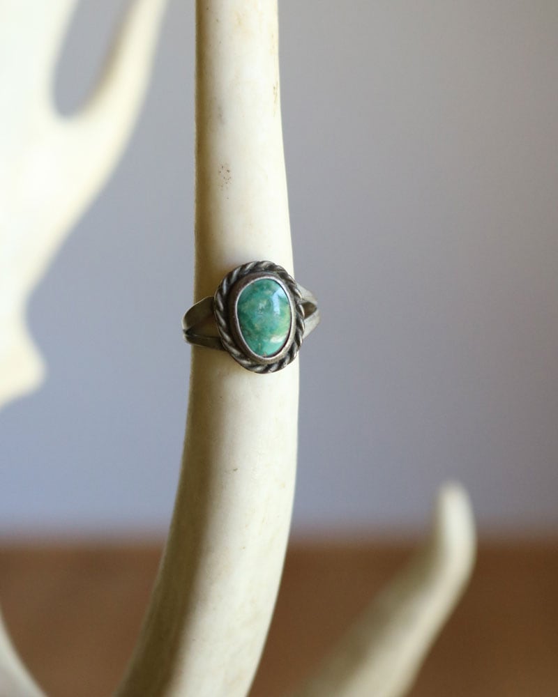 c.1960s Turquoise Ring B｜1960年代頃 ターコイズリング B