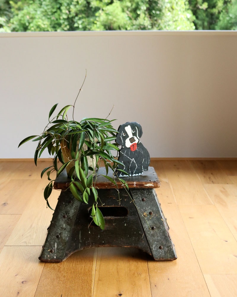 c.1960s Hand-Painted Wooden Dog Display｜1960年代頃 ハンドペイント ウッド ドッグディスプレイ
