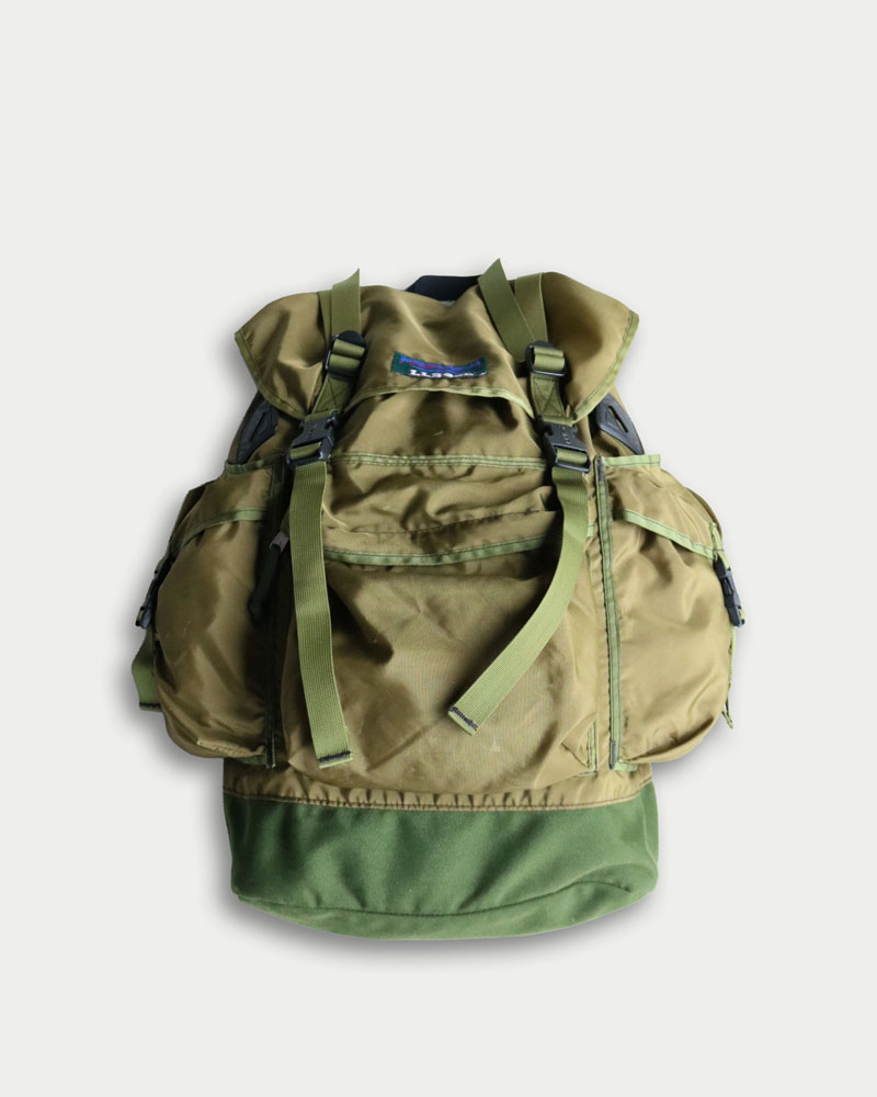 Vintage 90s Olive L.L.Bean Continental Rucksack