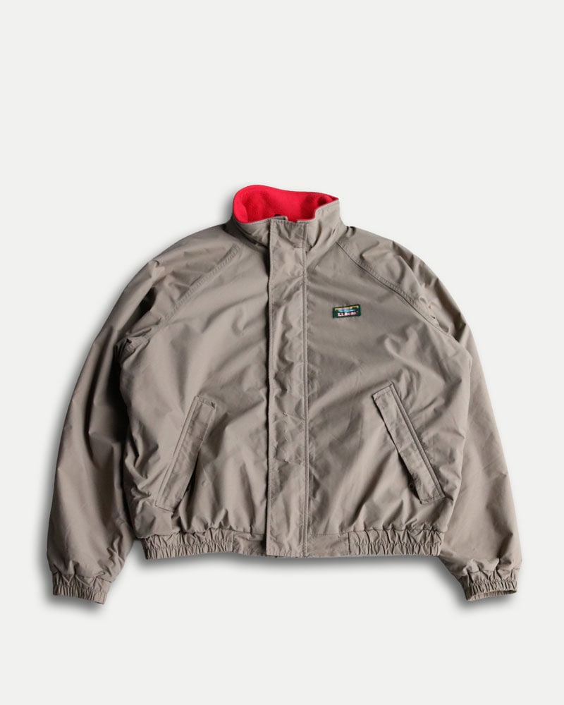 Vintage 90s Tan L.L.Bean GORE-TEX Warm-Up Jacket (XL)