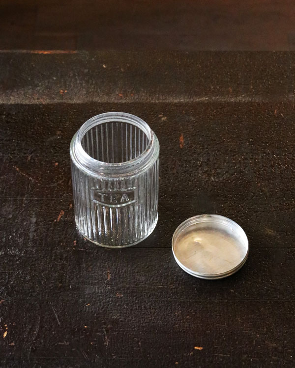"TEA" Glass Jar B��"TEA" ���饹���㡼 B