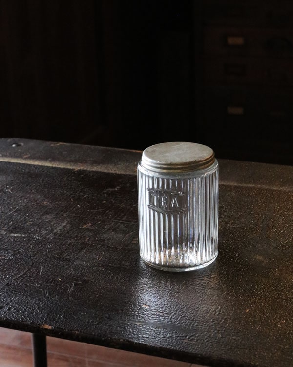 "TEA" Glass Jar B��"TEA" ���饹���㡼 B