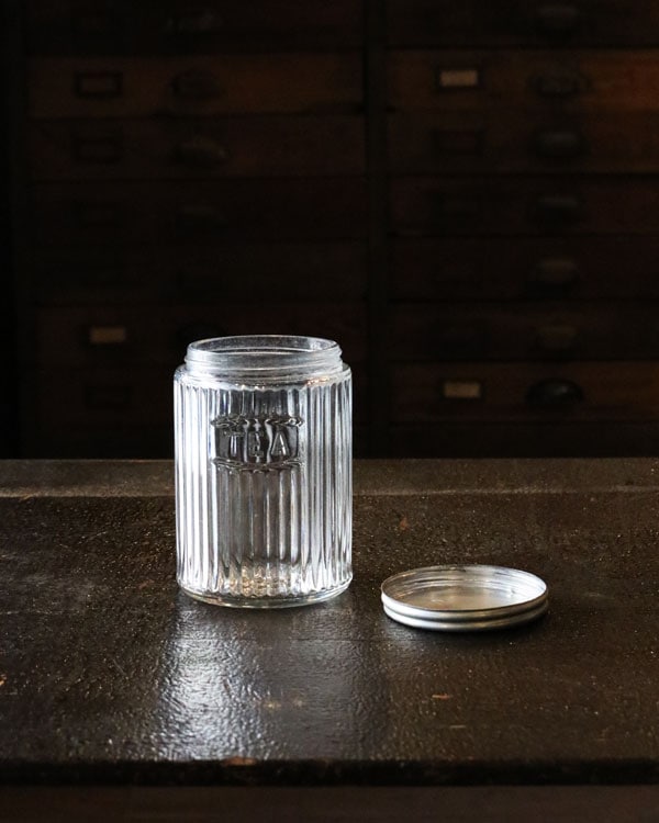 "TEA" Glass Jar B��"TEA" ���饹���㡼 B