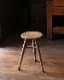 Wooden Round Stool RS-67�������饦��ɥ��ġ��� RS-67