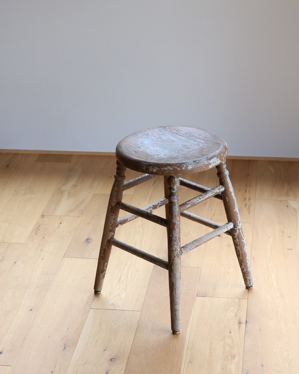 Early Painted Round Stool �å����꡼�ڥ���ƥåɥ饦��ɥ��ġ���