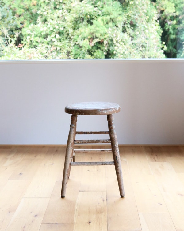 Early Painted Round Stool �å����꡼�ڥ���ƥåɥ饦��ɥ��ġ���