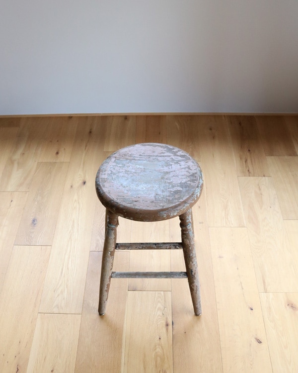 Early Painted Round Stool �å����꡼�ڥ���ƥåɥ饦��ɥ��ġ���