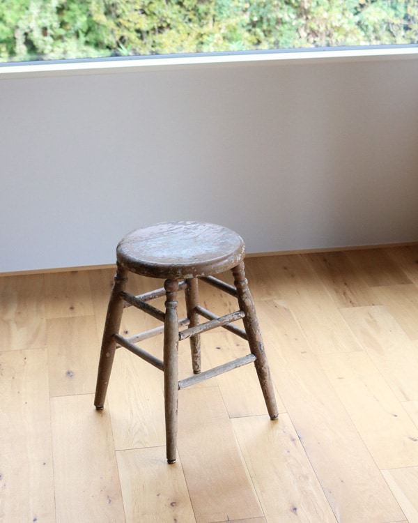 Early Painted Round Stool �å����꡼�ڥ���ƥåɥ饦��ɥ��ġ���