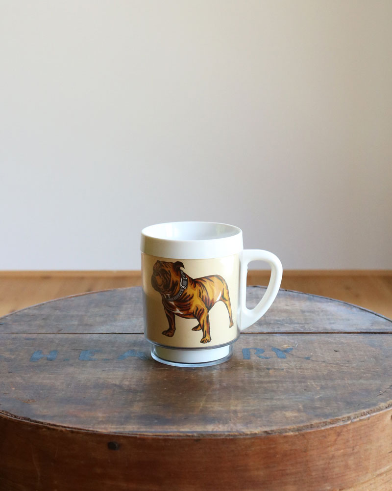 c.1970s DAWN Bulldog Mug｜1970年代頃 DAWN ブルドッグマグ