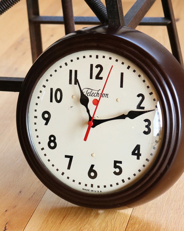 "TELECHRON" Small Wall Clock A��"TELECHRON" ���⡼�륦�����륯���å� A