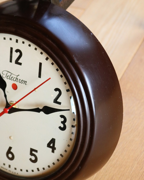 "TELECHRON" Small Wall Clock A��"TELECHRON" ���⡼�륦�����륯���å� A